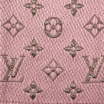 LOUIS VUITTON M70466 Escalp Logo Mania Scarf wool Silk x PolyesterLadies [Used]