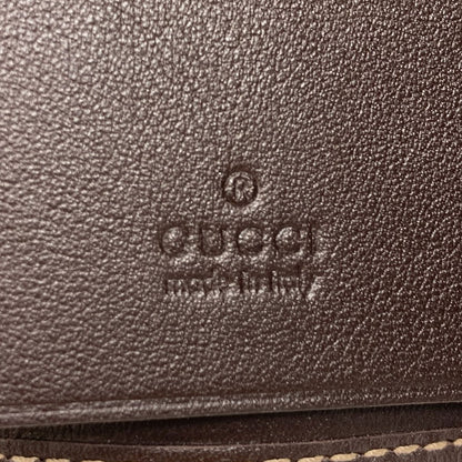 GUCCI 257217 GG Heart key holder Canvas Ladies [Used]