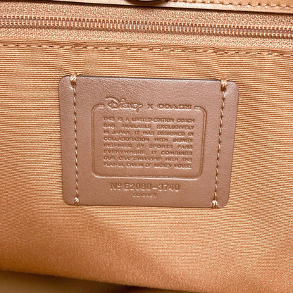 COACH 3740 Disney collaboration Tote Bag Leather Ladies [Used]