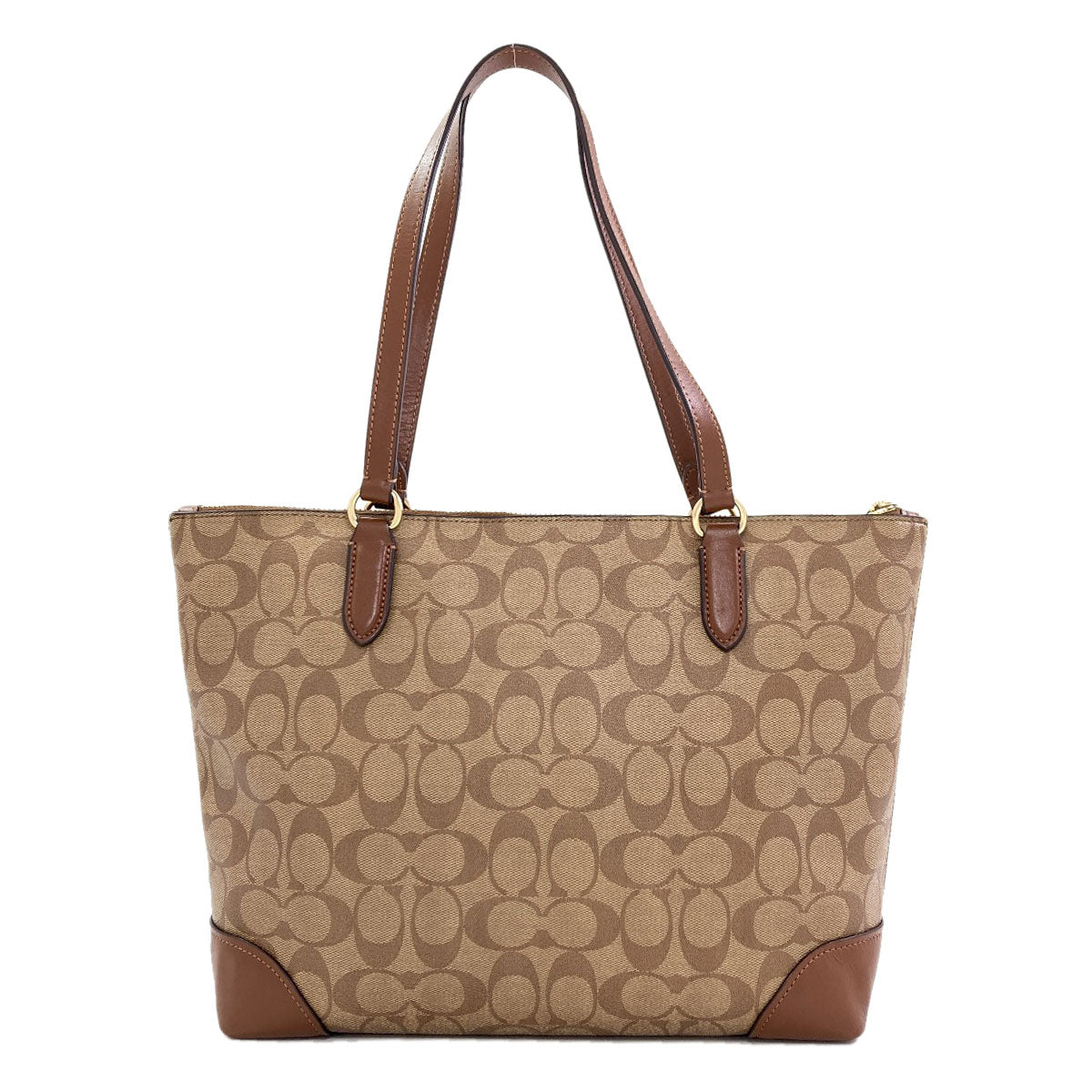 COACH F29208 Signature Tote Bag PVC LeatherLadies [Used]