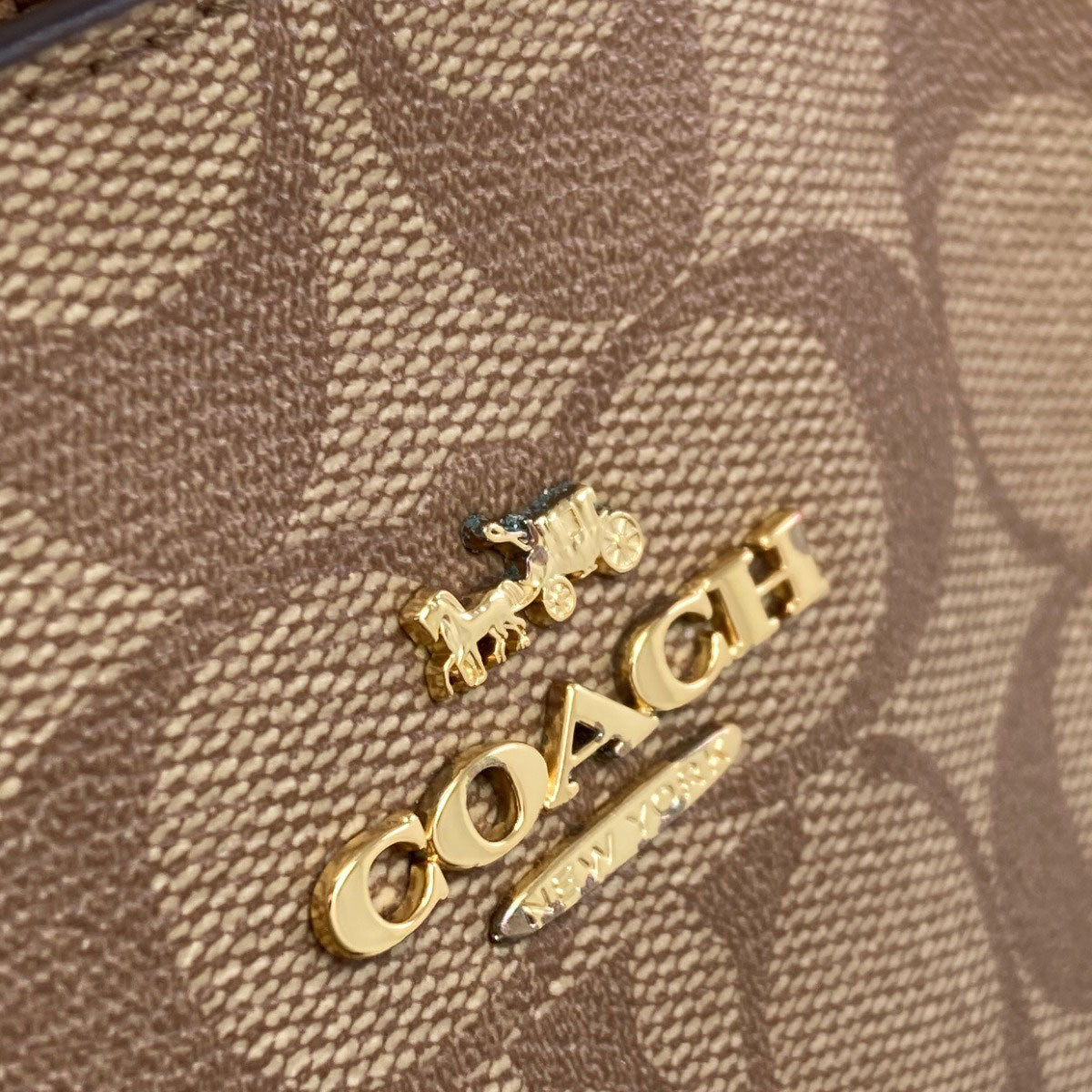 COACH F29208 Signature Tote Bag PVC LeatherLadies [Used]