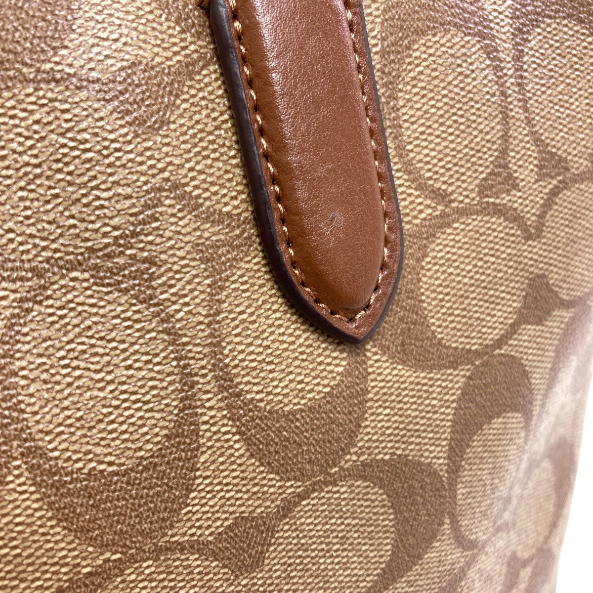COACH F29208 Signature Tote Bag PVC LeatherLadies [Used]