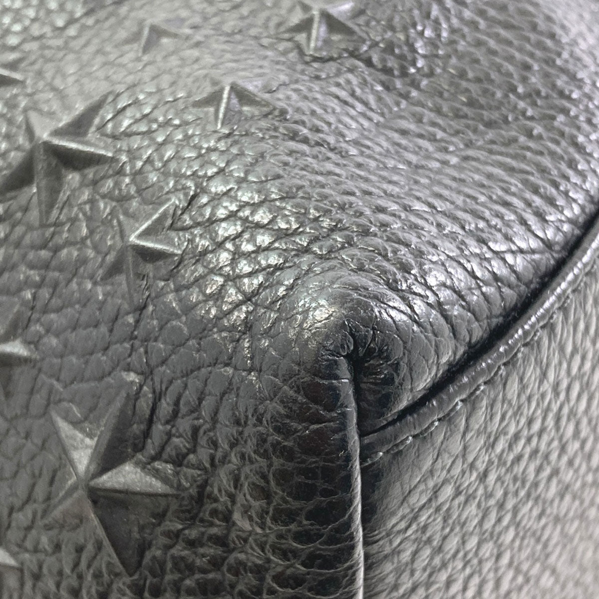 Jimmy Choo Leopard pattern embossed Tote Bag Leather Ladies [Used]