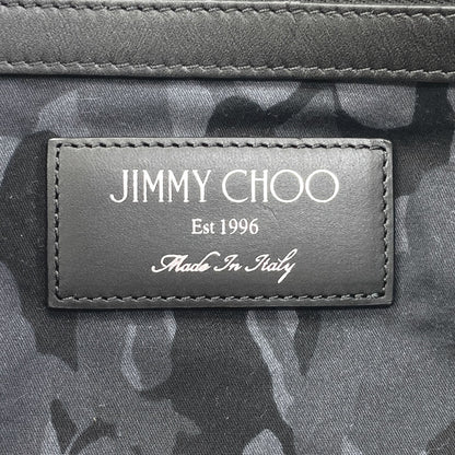 Jimmy Choo Leopard pattern embossed Tote Bag Leather Ladies [Used]