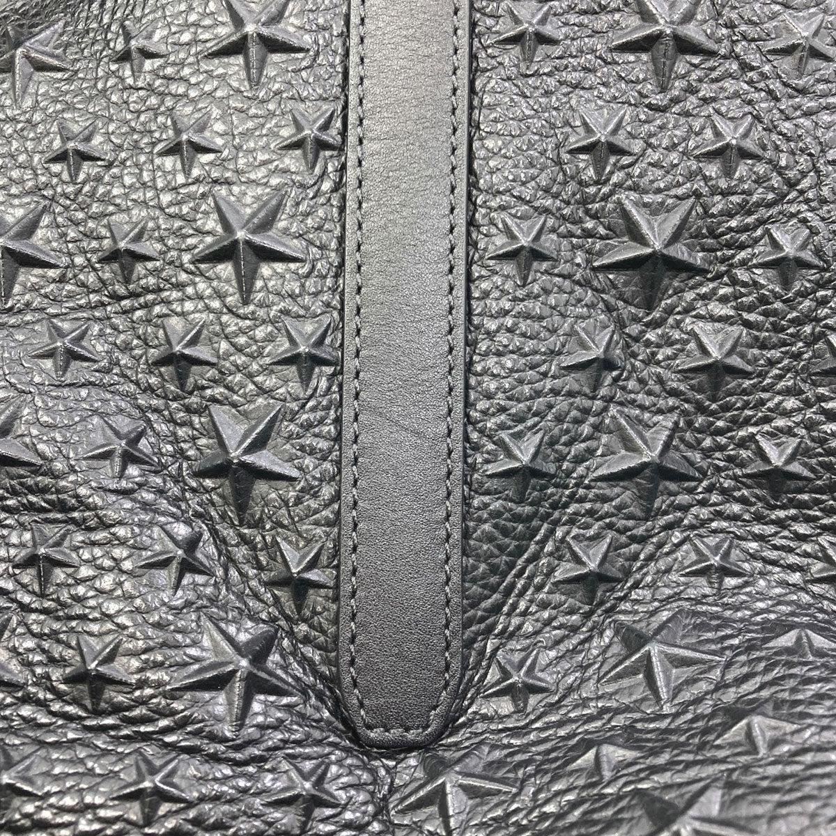 Jimmy Choo Leopard pattern embossed Tote Bag Leather Ladies [Used]