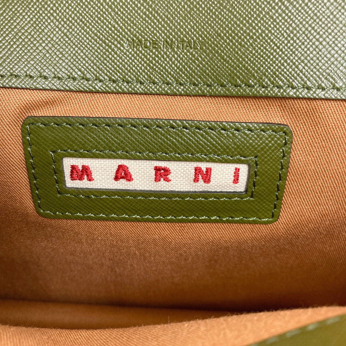 MARNI trunk Shoulder Bag Leather Ladies [Used]