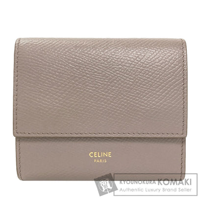 CELINE Trifold wallet Tri-fold wallet (with Coin Pocket) Calf Ladies [Used]