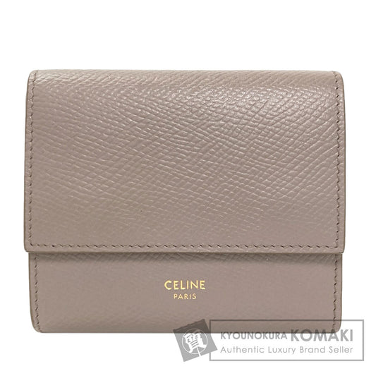 CELINE Trifold wallet Tri-fold wallet (with Coin Pocket) Calf Ladies [Used]