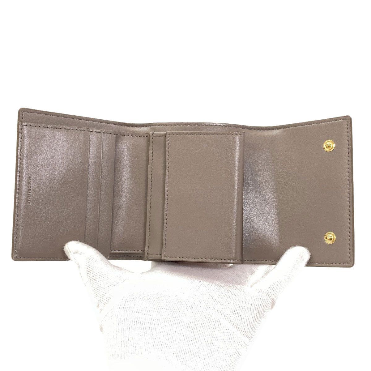 CELINE Trifold wallet Tri-fold wallet (with Coin Pocket) Calf Ladies [Used]