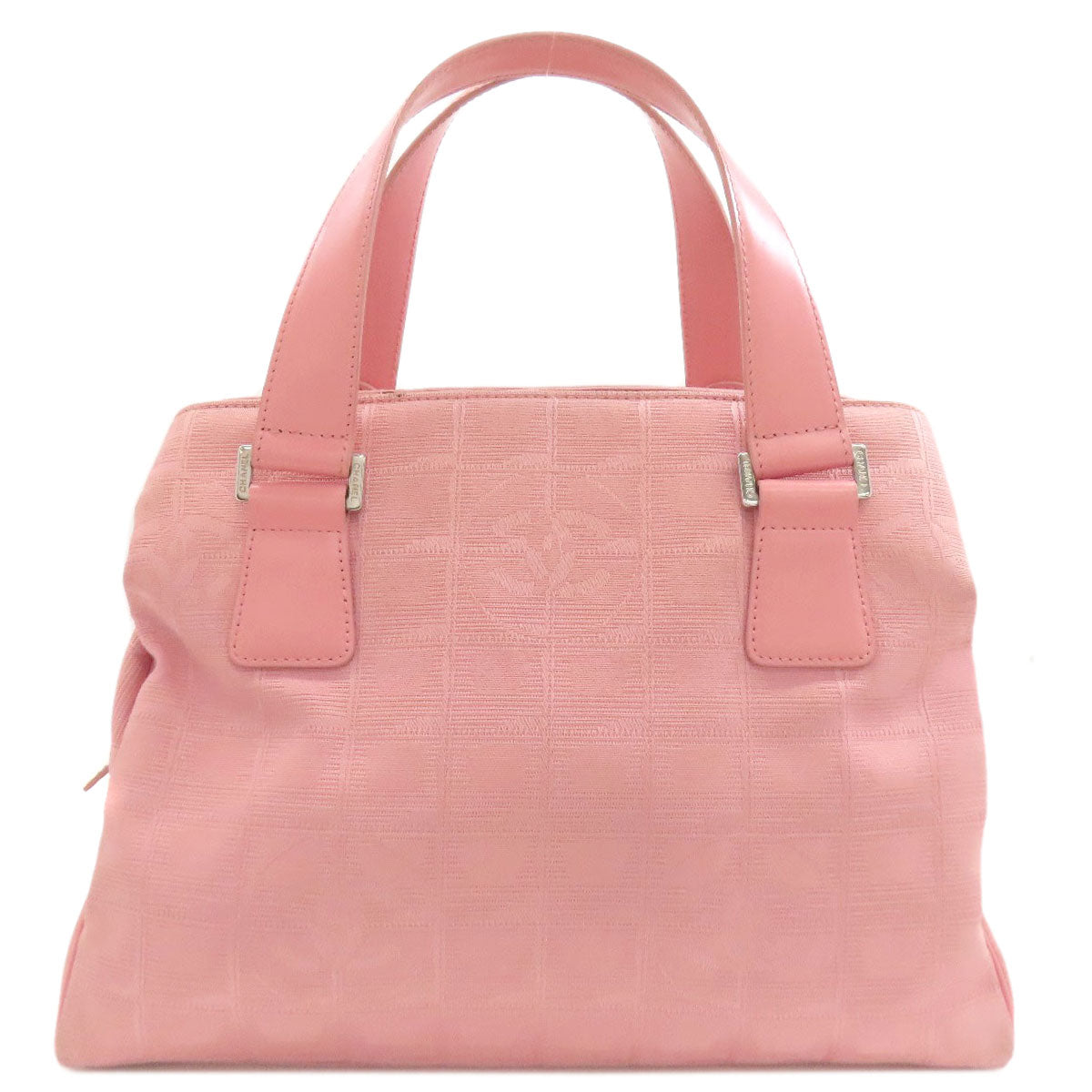 CHANEL New travel Handbag Nylon jacquard Ladies [Used]