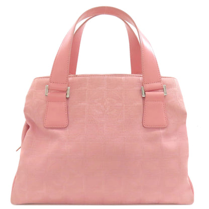 CHANEL New travel Handbag Nylon jacquard Ladies [Used]