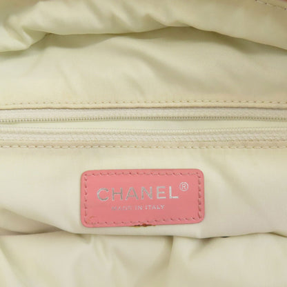CHANEL New travel Handbag Nylon jacquard Ladies [Used]