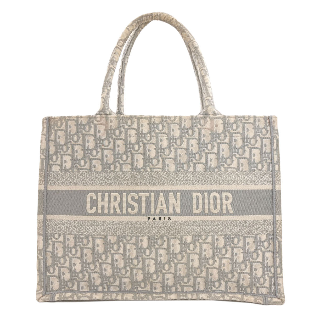 CHRISTIAN DIOR Book tote Tote Bag Canvas Ladies [Used]