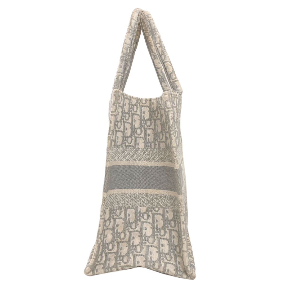CHRISTIAN DIOR Book tote Tote Bag Canvas Ladies [Used]