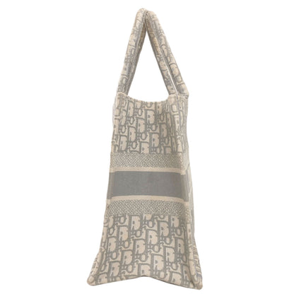 CHRISTIAN DIOR Book tote Tote Bag Canvas Ladies [Used]