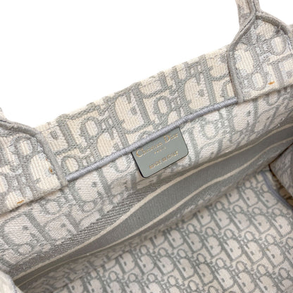 CHRISTIAN DIOR Book tote Tote Bag Canvas Ladies [Used]