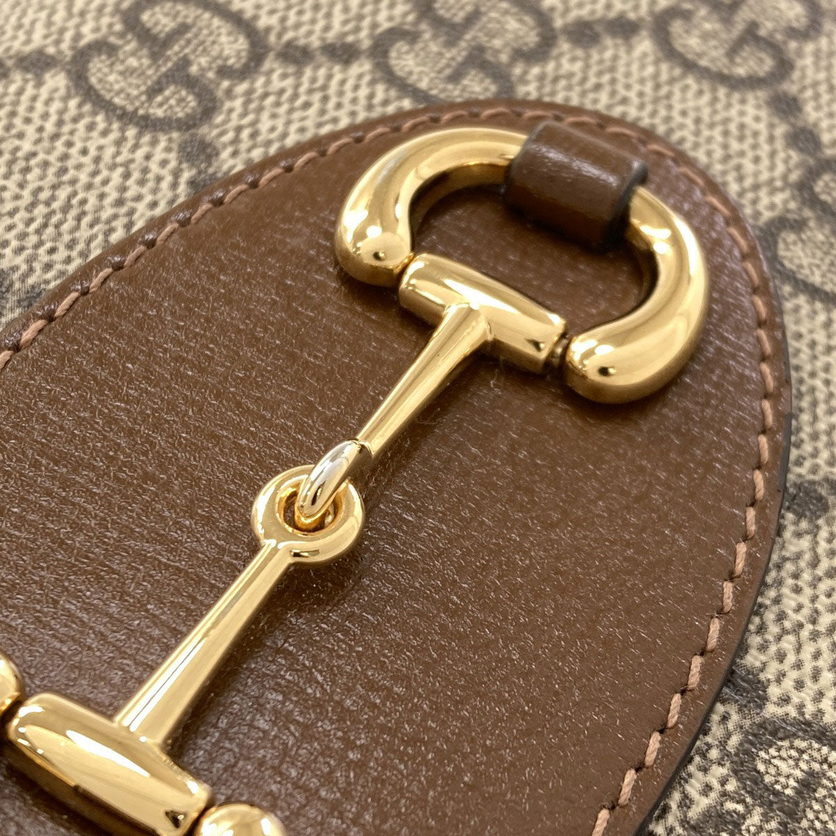 GUCCI 621889 Zip Around Horsebit GG Supreme Long wallet (with coin pocket) PVC Ladies [Used]