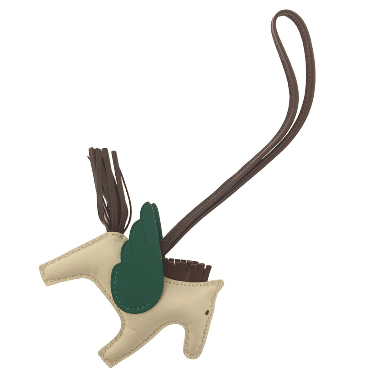 HERMES Rodeo Charm PM Pegasus key ring Anyo Miro Ladies [Used]