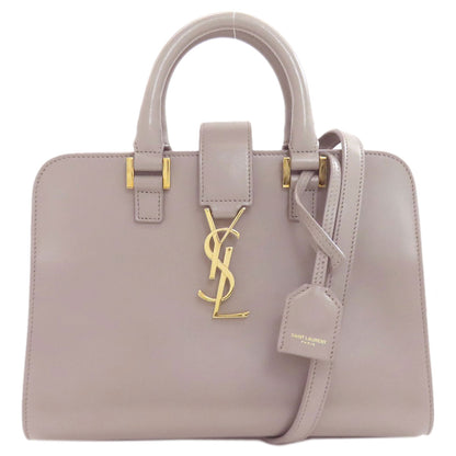 YVES SAINT LAURENT Baby Kabas 2WAY Handbag Calf Ladies [Used]