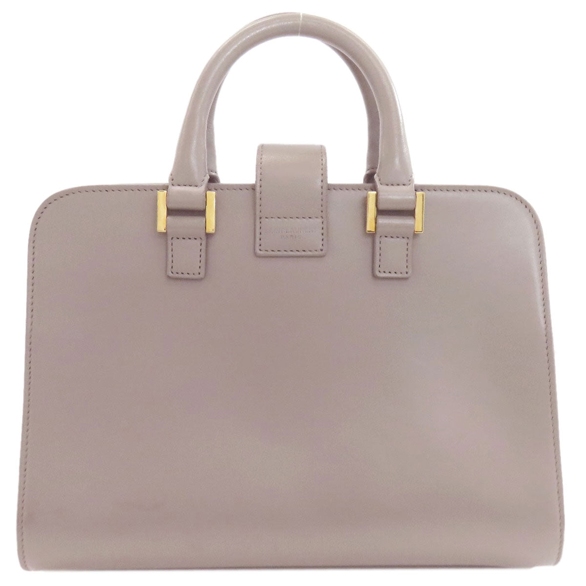 YVES SAINT LAURENT Baby Kabas 2WAY Handbag Calf Ladies [Used]