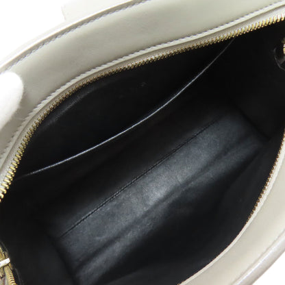 YVES SAINT LAURENT Baby Kabas 2WAY Handbag Calf Ladies [Used]