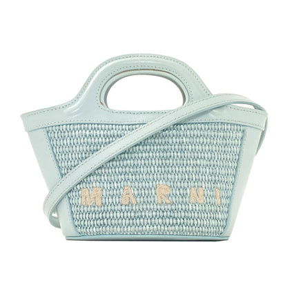 MARNI Tropicalia 2WAY Handbag Raffia LeatherLadies [Used]