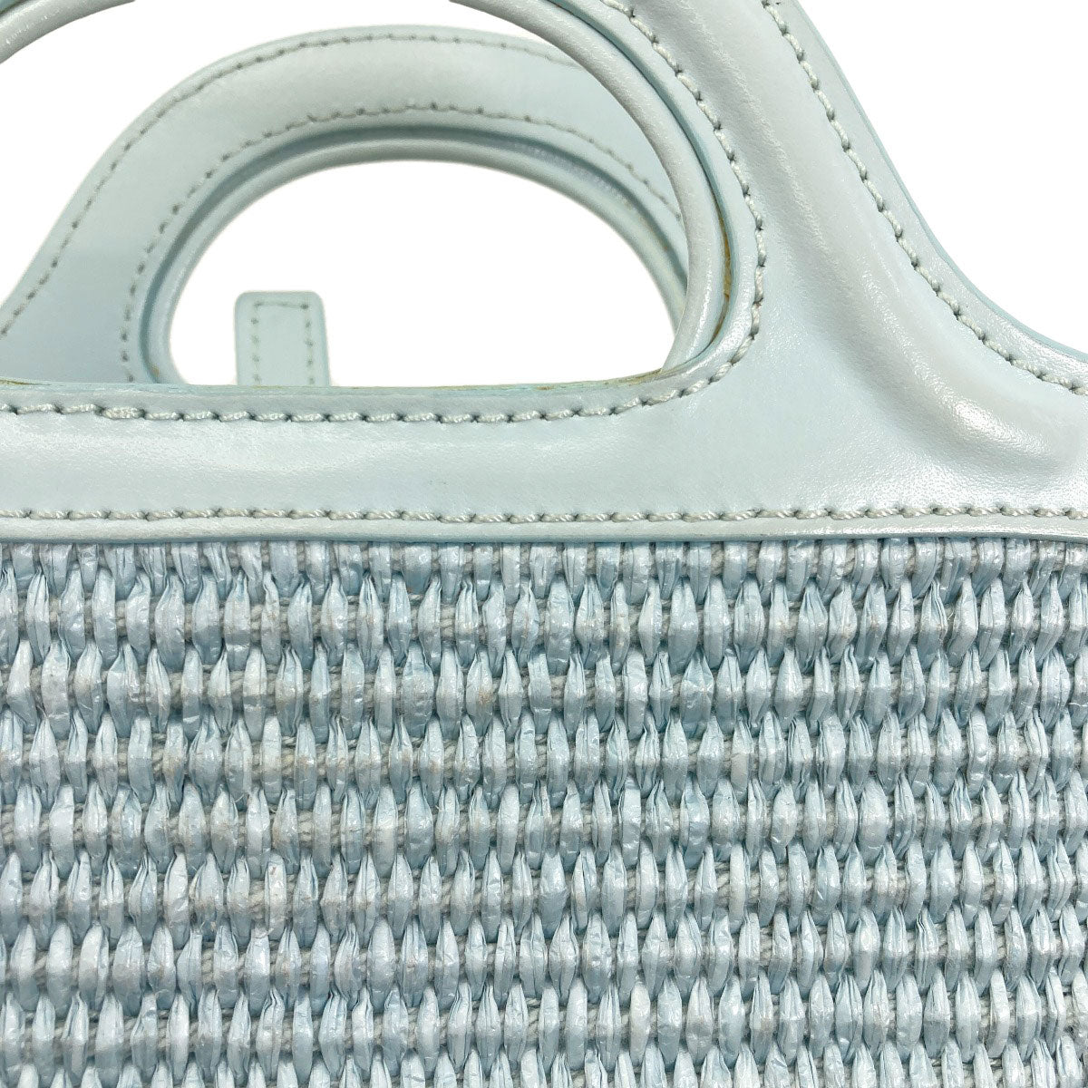 MARNI Tropicalia 2WAY Handbag Raffia LeatherLadies [Used]