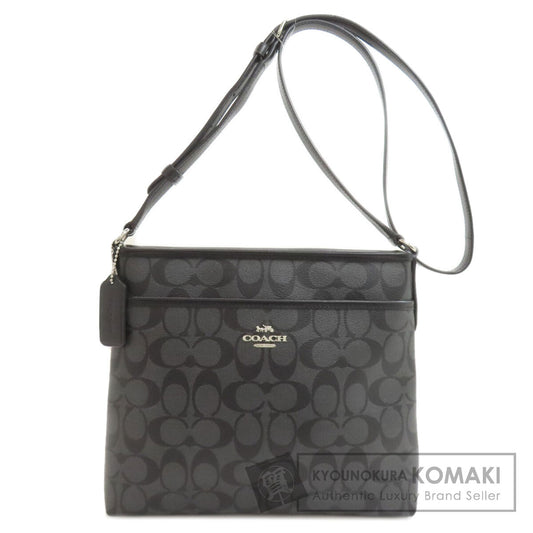 COACH F29210 Long Shoulder Signature Shoulder Bag PVC Ladies [Used]