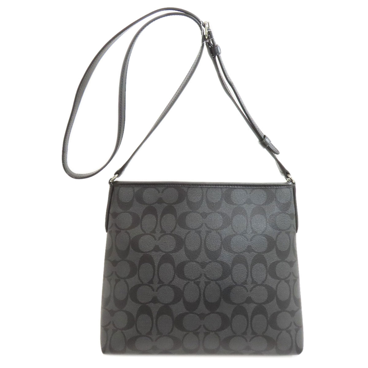 COACH F29210 Long Shoulder Signature Shoulder Bag PVC Ladies [Used]