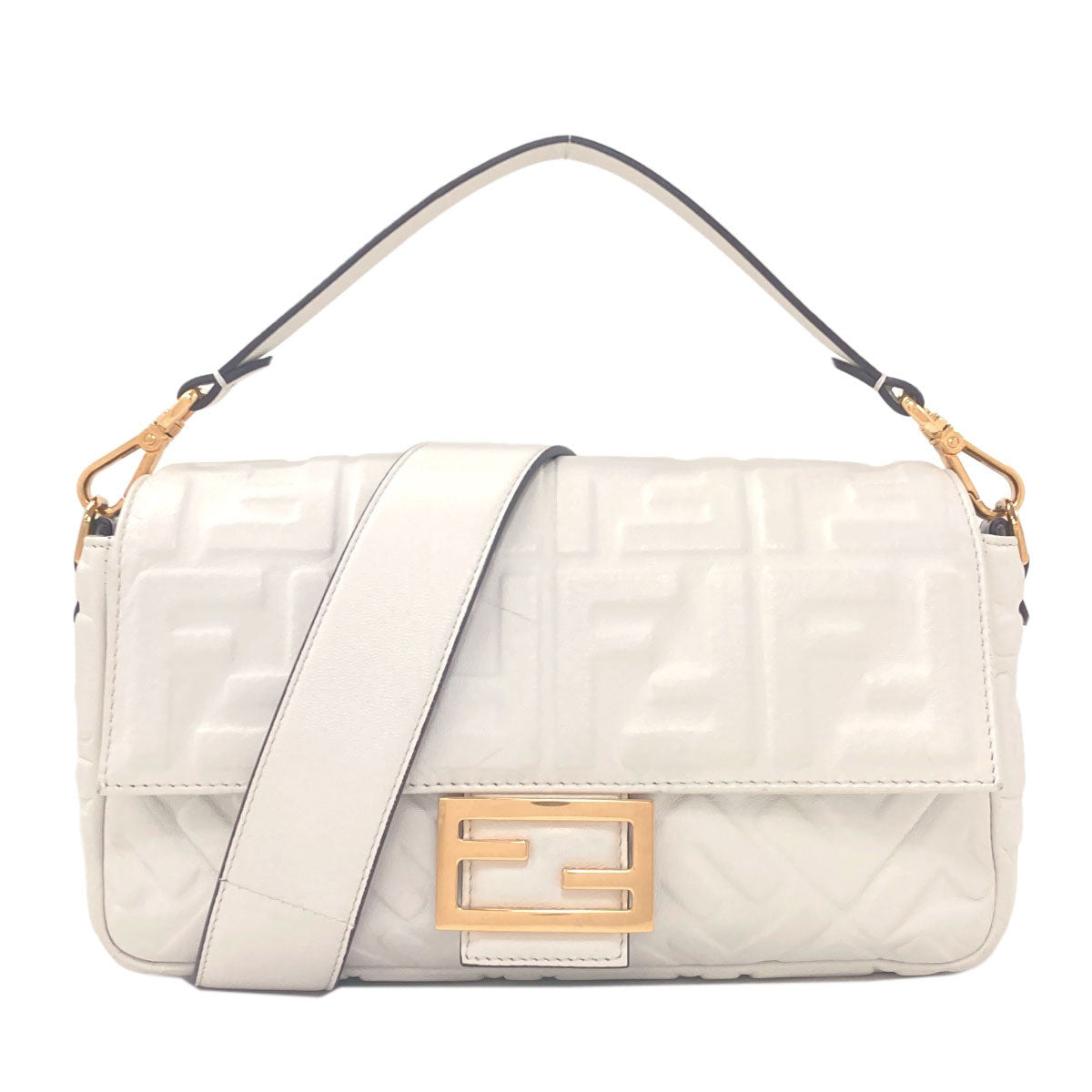 FENDI Mamma Bucket 2WAY Handbag Calf Ladies [Used]