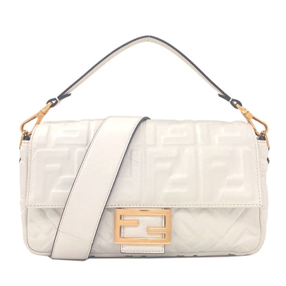 FENDI Mamma Bucket 2WAY Handbag Calf Ladies [Used]