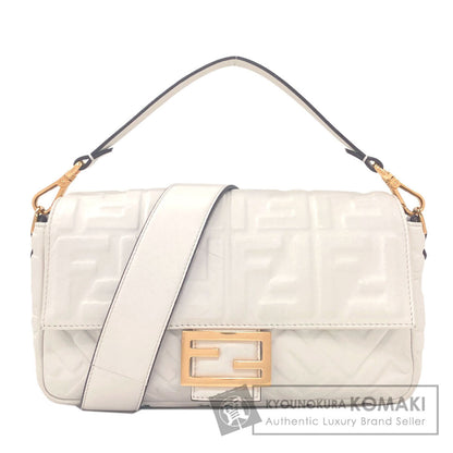 FENDI Mamma Bucket 2WAY Handbag Calf Ladies [Used]