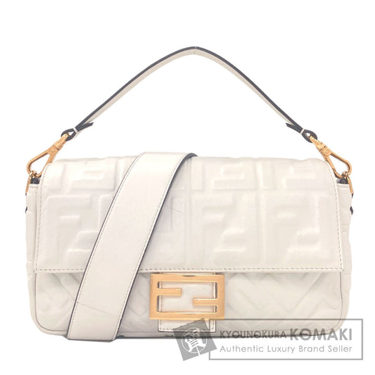 FENDI Mamma Bucket 2WAY Handbag Calf Ladies [Used]