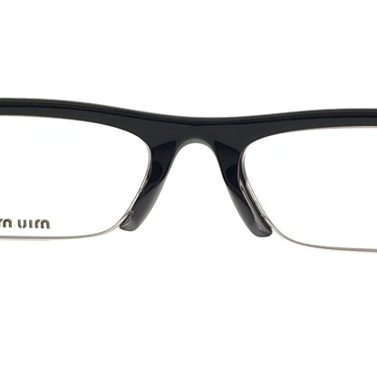 MIUMIU Half rim glasses Plastic Ladies [Used]