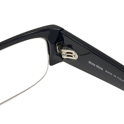 MIUMIU Half rim glasses Plastic Ladies [Used]