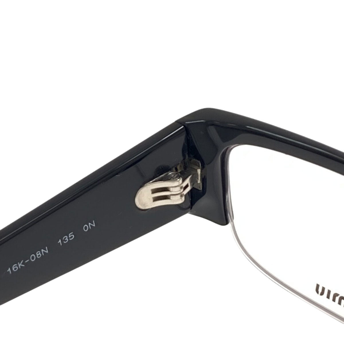 MIUMIU Half rim glasses Plastic Ladies [Used]