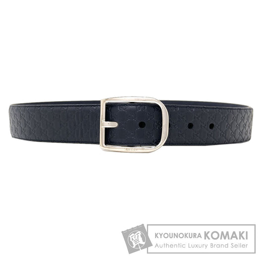 GUCCI 449716 Outlet GG Signature Guccissima belt Leather mens [Used]