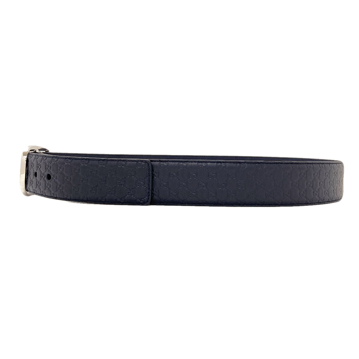 GUCCI 449716 Outlet GG Signature Guccissima belt Leather mens [Used]