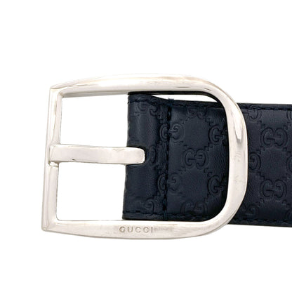 GUCCI 449716 Outlet GG Signature Guccissima belt Leather mens [Used]