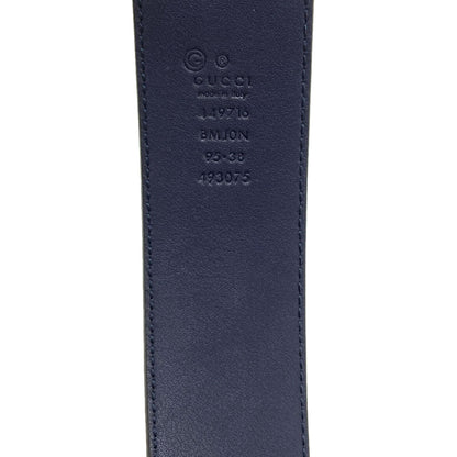 GUCCI 449716 Outlet GG Signature Guccissima belt Leather mens [Used]