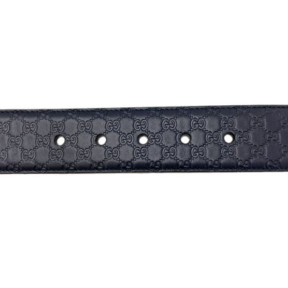 GUCCI 449716 Outlet GG Signature Guccissima belt Leather mens [Used]