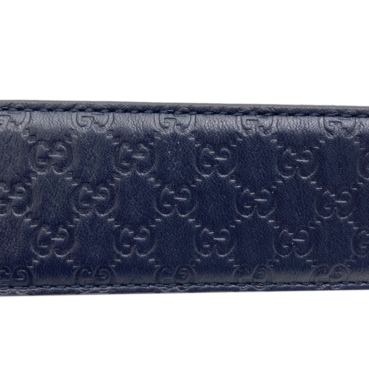 GUCCI 449716 Outlet GG Signature Guccissima belt Leather mens [Used]