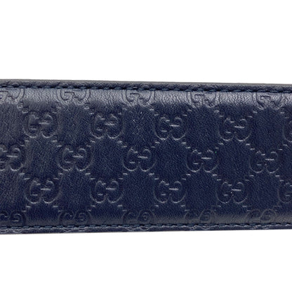 GUCCI 449716 Outlet GG Signature Guccissima belt Leather mens [Used]