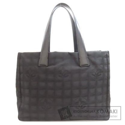 CHANEL New Travel Line MM Tote Bag Nylon jacquard Ladies [Used]