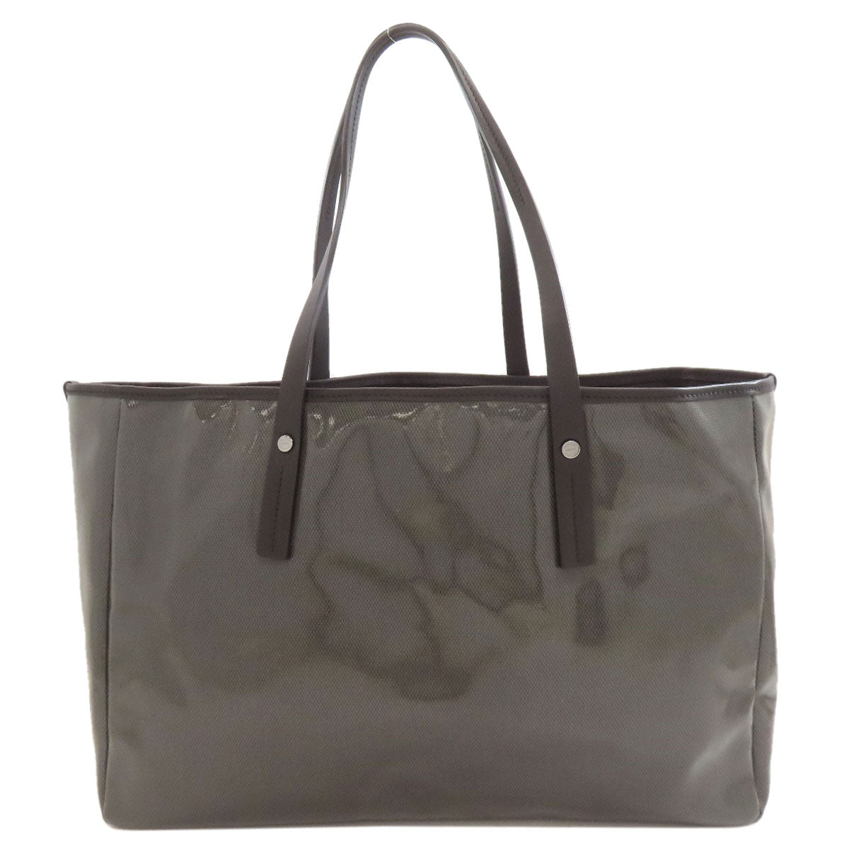 Salvatore Ferragamo logo Tote Bag Coating canvas Ladies [Used]