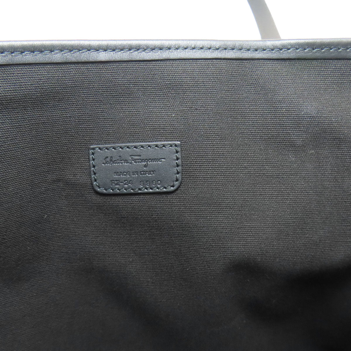 Salvatore Ferragamo logo Tote Bag Coating canvas Ladies [Used]