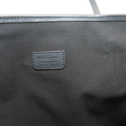 Salvatore Ferragamo logo Tote Bag Coating canvas Ladies [Used]