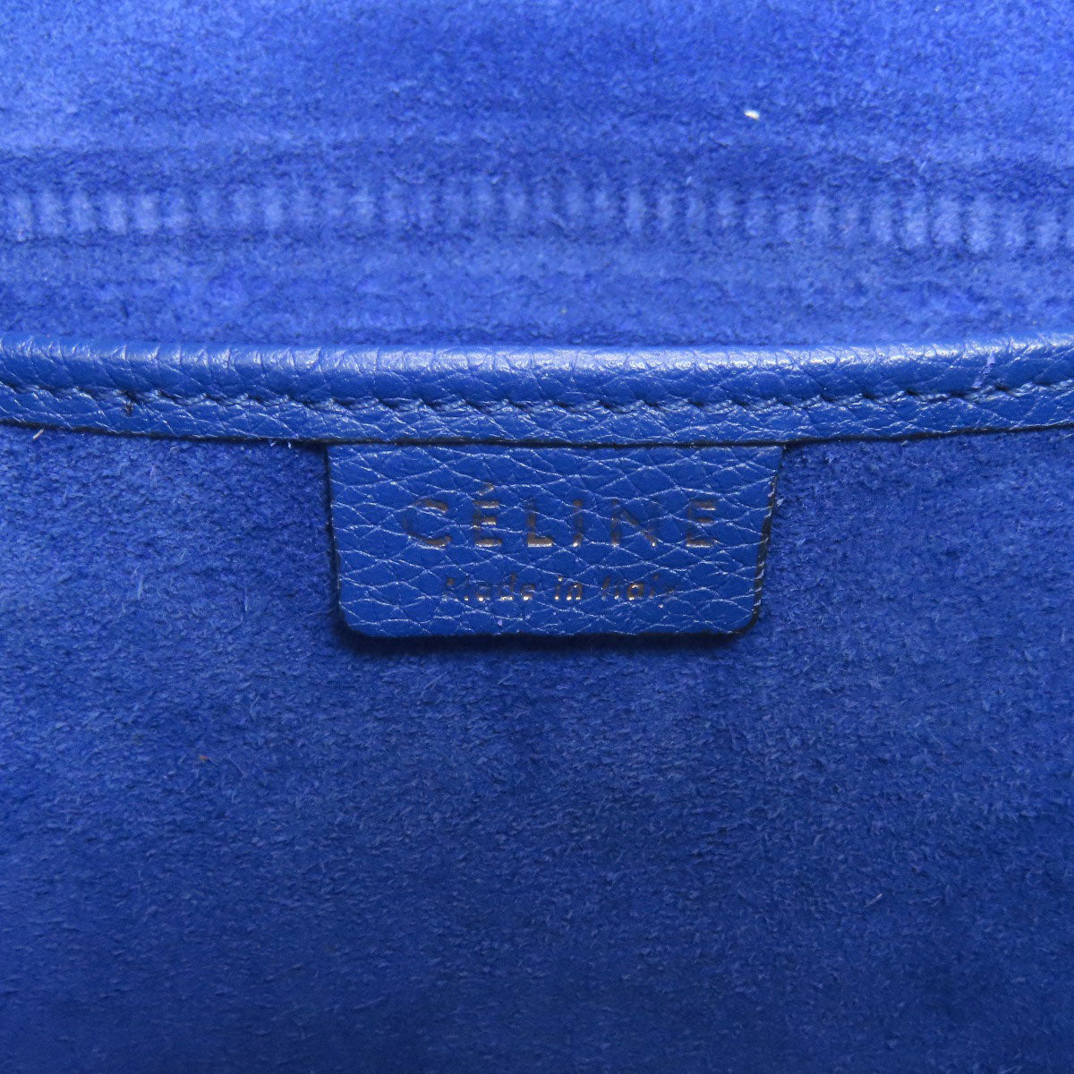 CELINE Luggage nano 2 WAY Handbag Calf Ladies [Used]