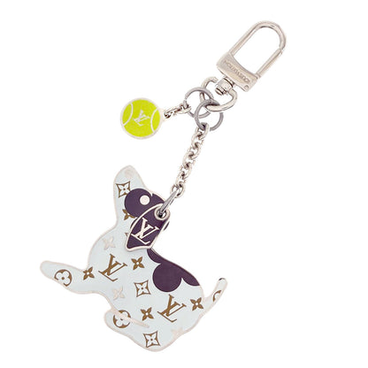 LOUIS VUITTON M00747 Piezo Sac LV Dog key ring Metal Ladies [Used]