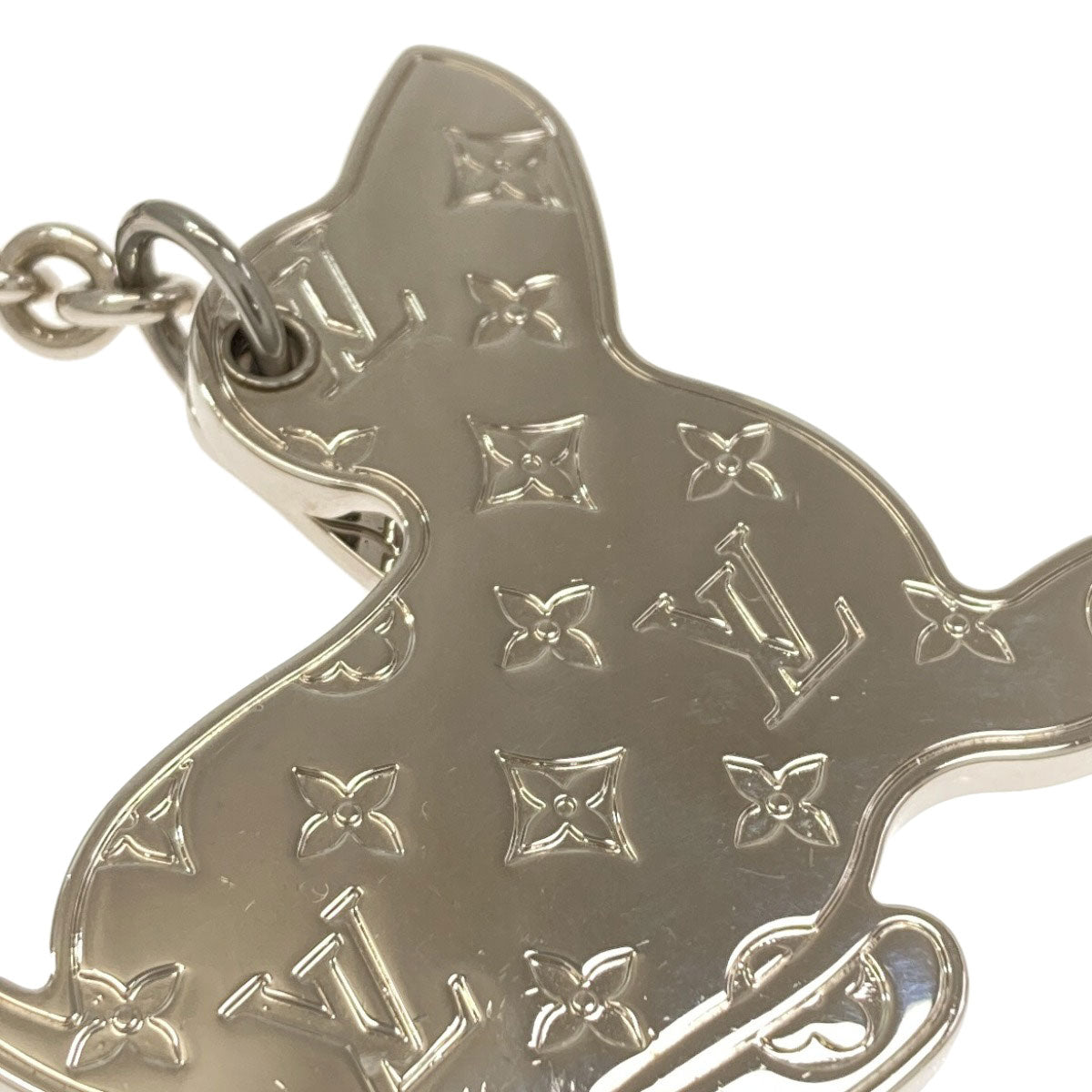 LOUIS VUITTON M00747 Piezo Sac LV Dog key ring Metal Ladies [Used]